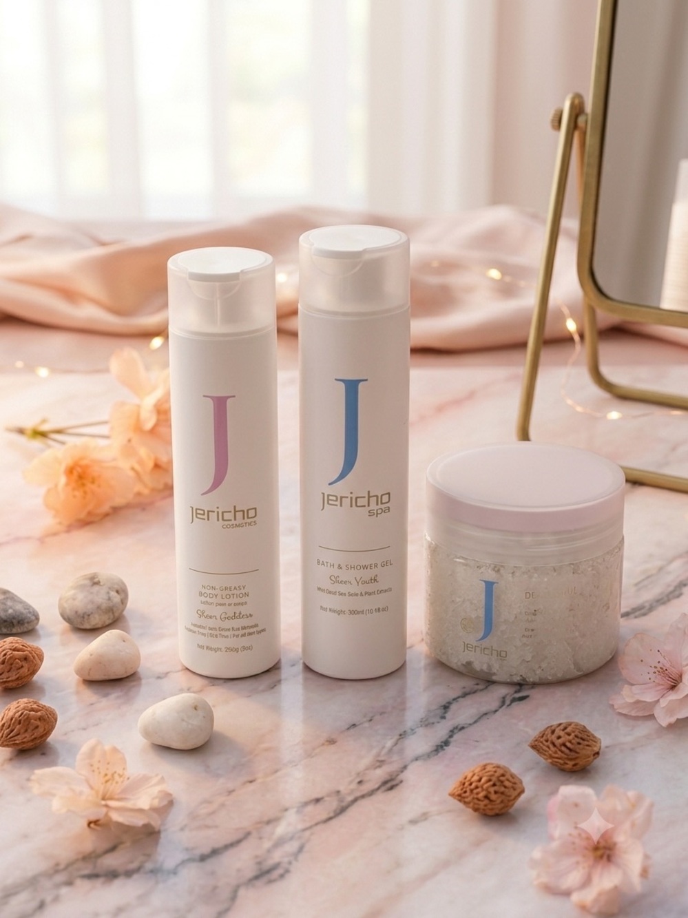 Pink & Blue Luxury Women’s Skincare Set